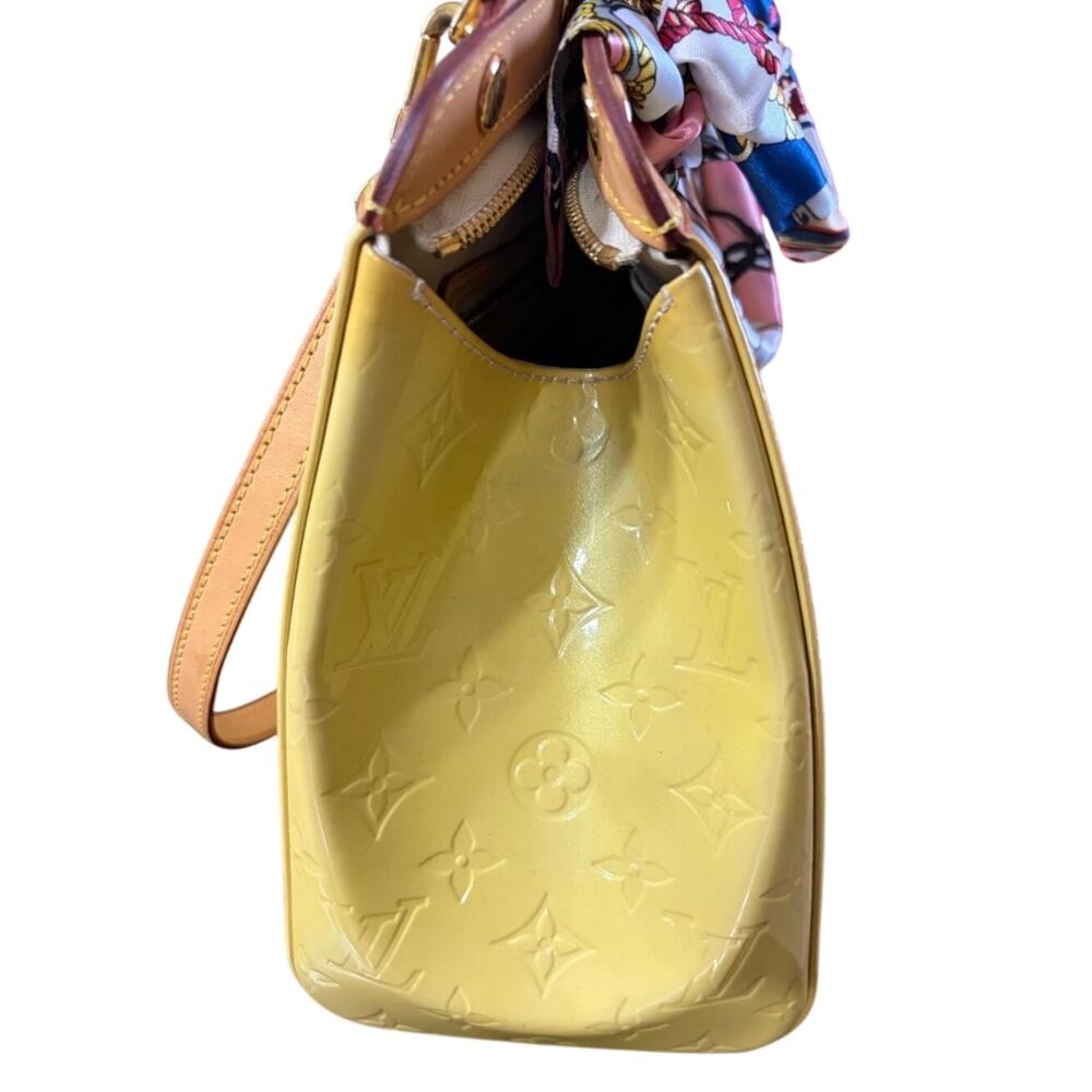 Louis Vuitton Yellow Vernis Brea EUC - Picture 4 of 11